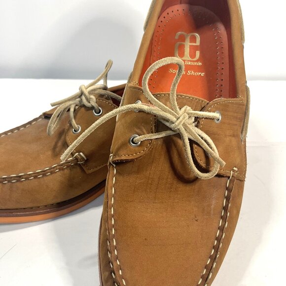 Allen Edmonds Other - Allen Edmonds SOUTH SHORE Men's Brown Suede Boat Deck Shoes Loafers Size 11D EUC
